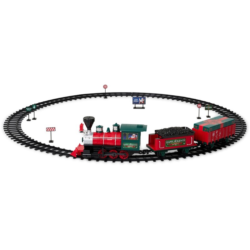 Buy Eztec Battery Operated Happy Holiday Express 22 Piece Christmas