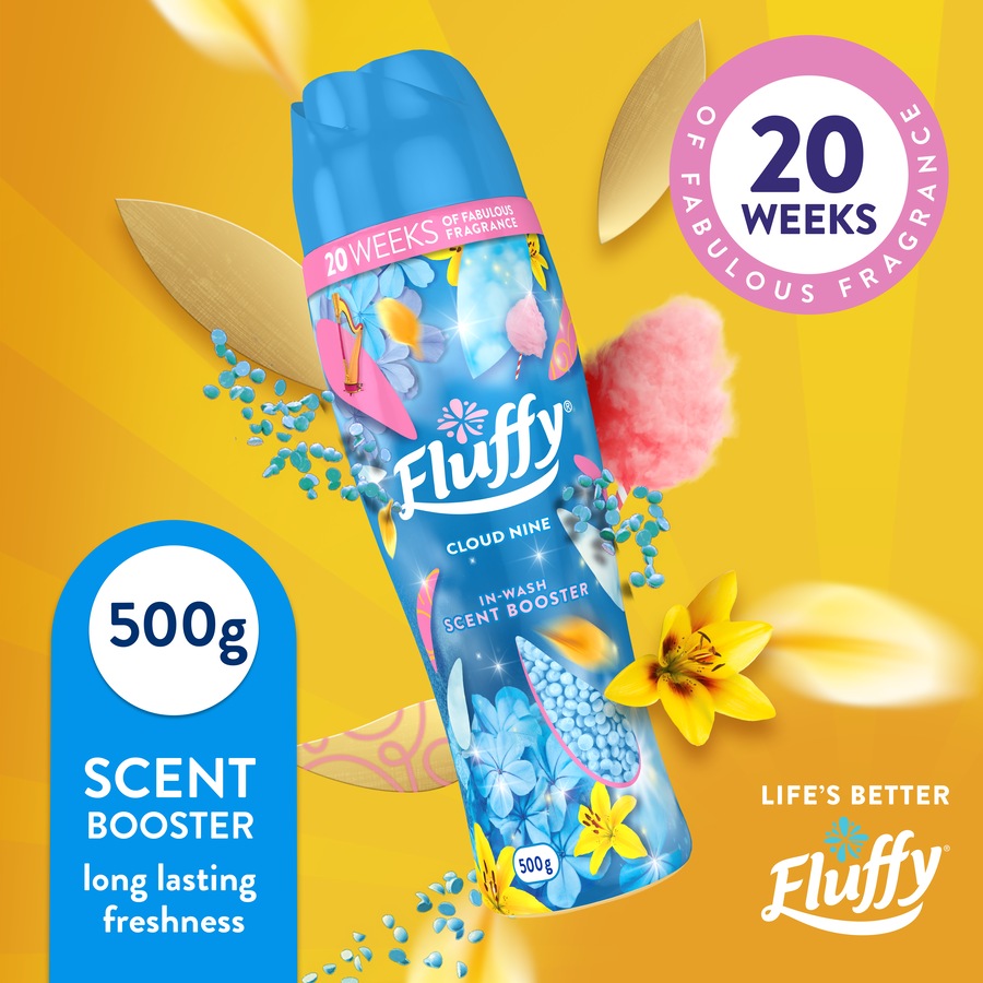 Fluffy Laundry In-Wash Scent Booster Beads 500g - Cloud Nine