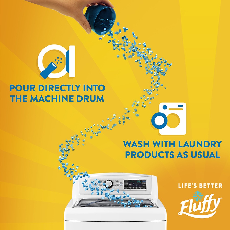 Fluffy Laundry In-Wash Scent Booster Beads 500g - Cloud Nine