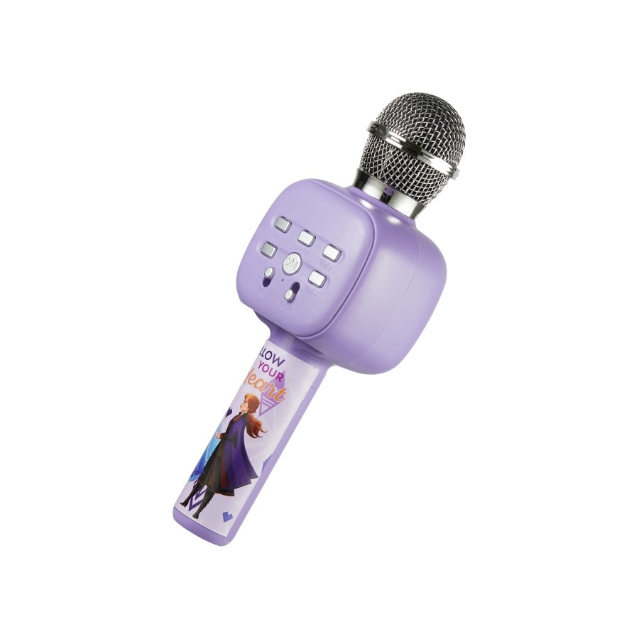 Frozen Karaoke Microphone with Bluetooth Connectivity