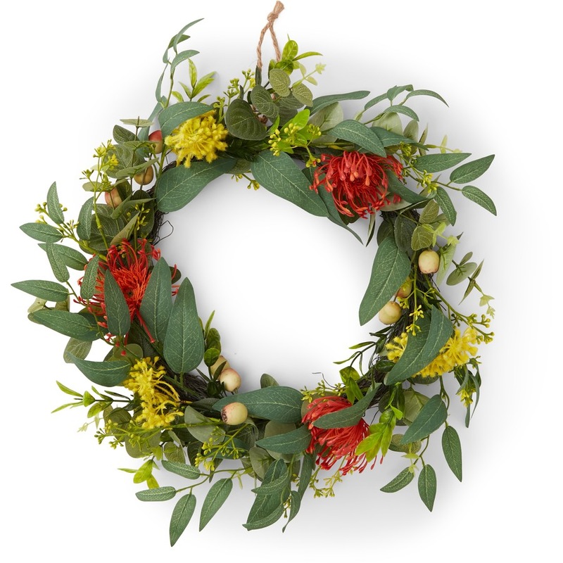 Buy Garden Traditions Christmas Wreath 45cm Australiana MyDeal