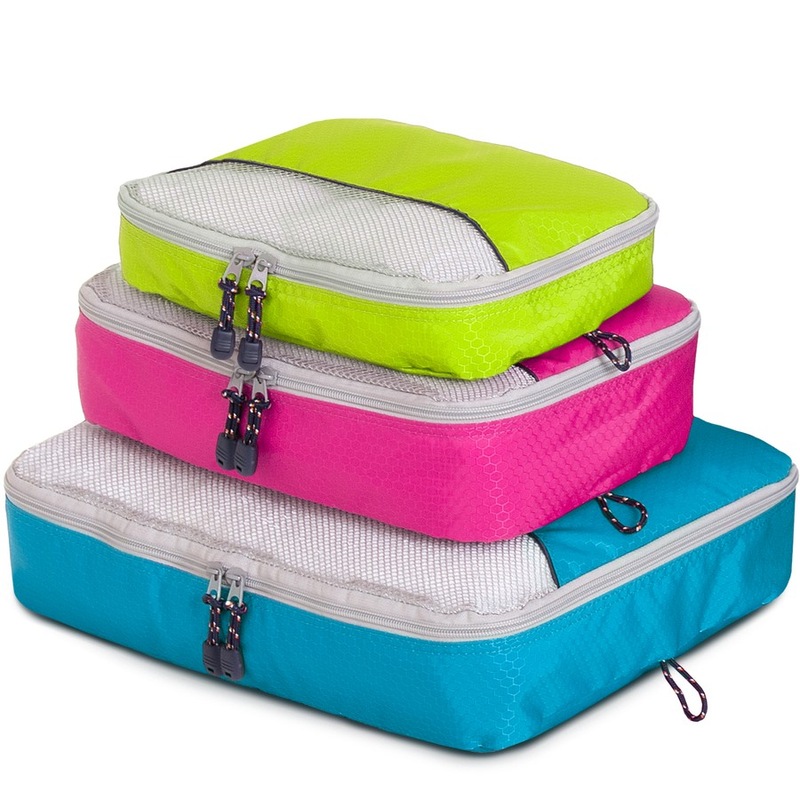 Buy Globite Packing Cubes 3 Pack Brights MyDeal