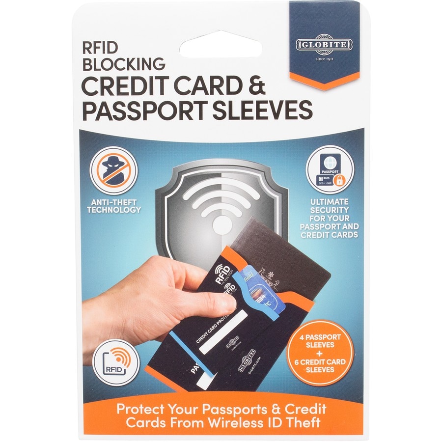 Buy Globite RFID Blocking Credit Card and Passport Sleeves 10 Pack - Everyday Rewards Shop Buy Globite RFID Blocking Credit Card and Passport Sleeves 10 Pack - Everyday Rewards Shop
