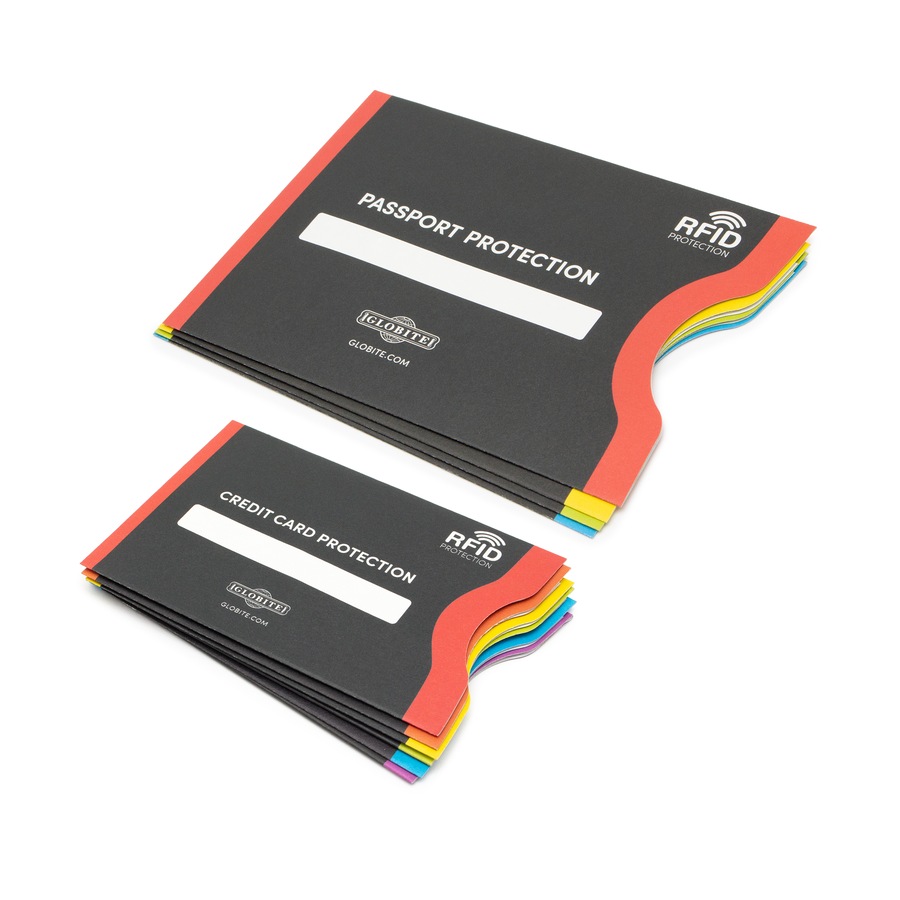 Buy Globite RFID Blocking Credit Card and Passport Sleeves 10 Pack - Everyday Rewards Shop Buy Globite RFID Blocking Credit Card and Passport Sleeves 10 Pack - Everyday Rewards Shop