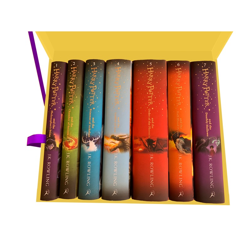 Buy Harry Potter Hardback Complete Collection: Owl Post Box Set by J.K ...