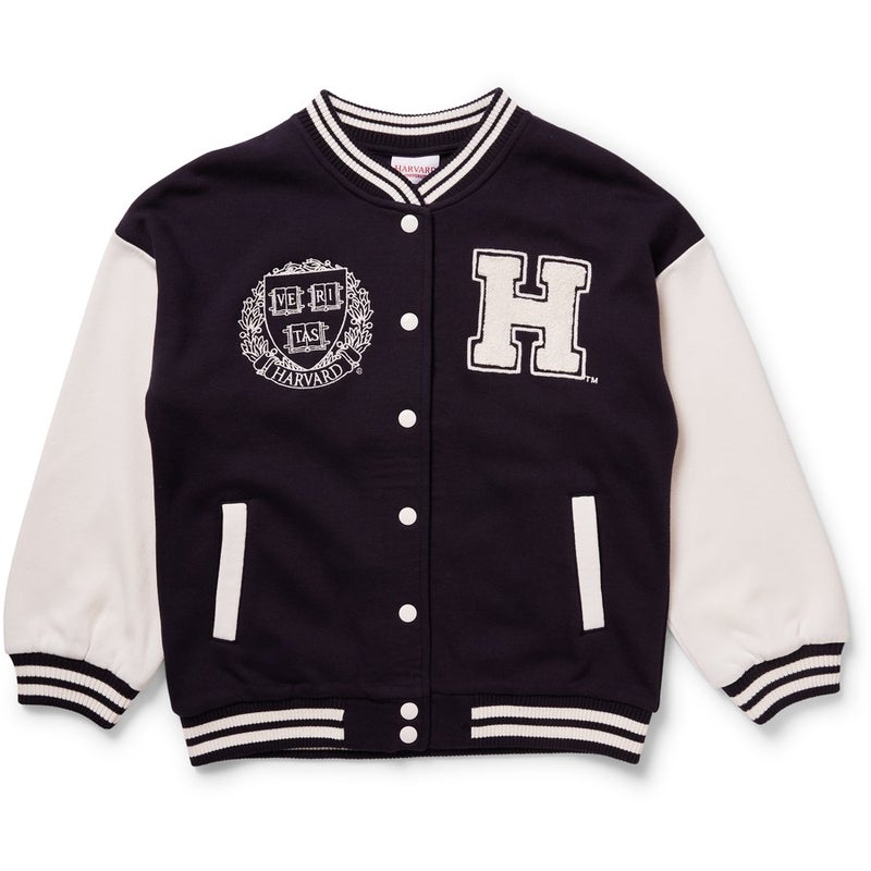 Buy Harvard University Girls Varsity Jacket - Navy & White - MyDeal
