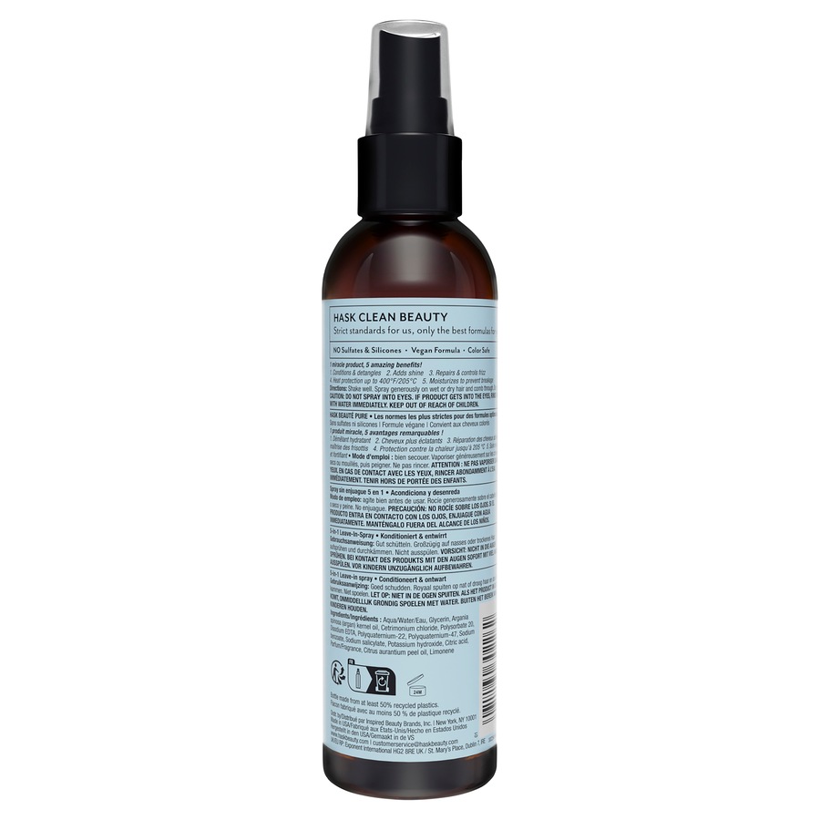 HASK Argan Oil 5-in-1 Leave-In Spray Treatment 175mL