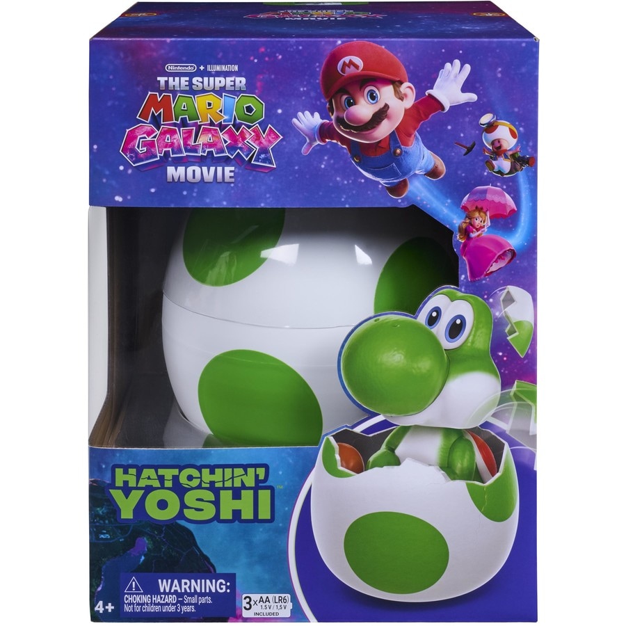 Hatchin' Yoshi from The Super Mario Galaxy Movie