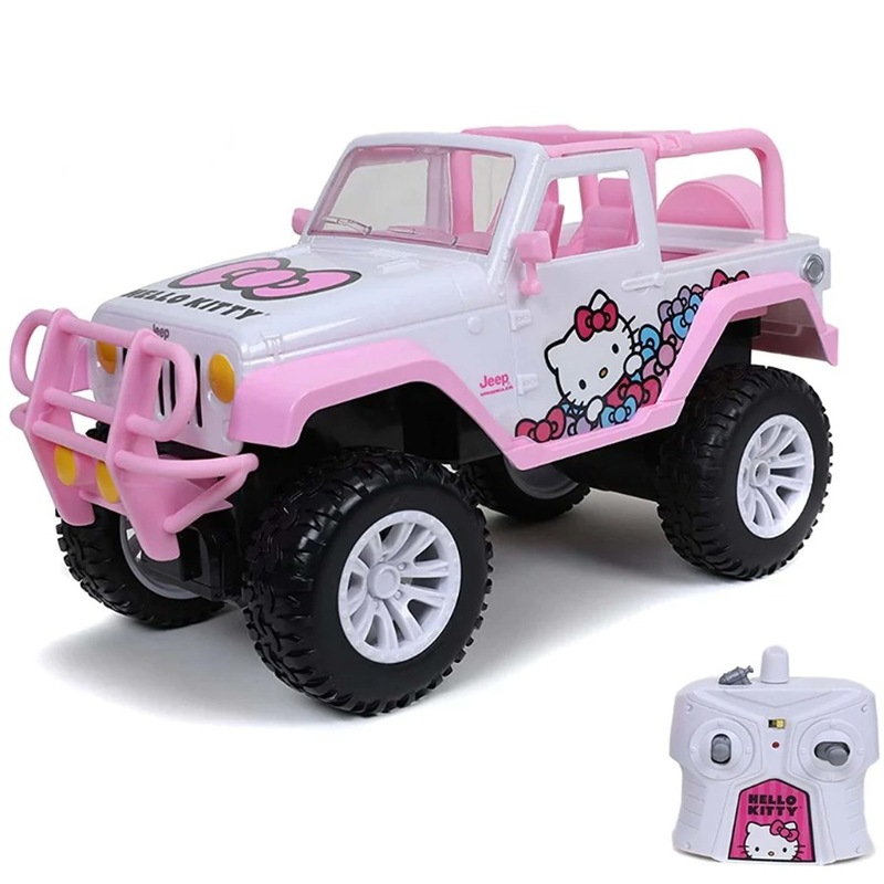 Buy Sanrio Hello Kitty Jeep Wrangler Remote Control Convertible Car