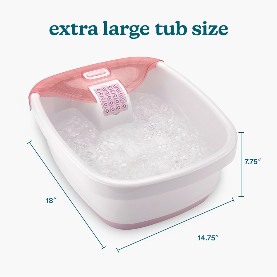 Homedics Bubble Bliss Deluxe Foot Spa Gift Set
