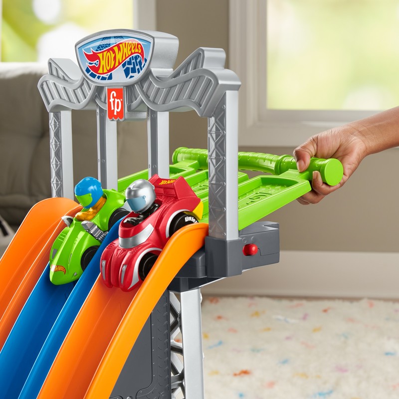 Buy Hot Wheels Little People Racing Loops Tower - MyDeal