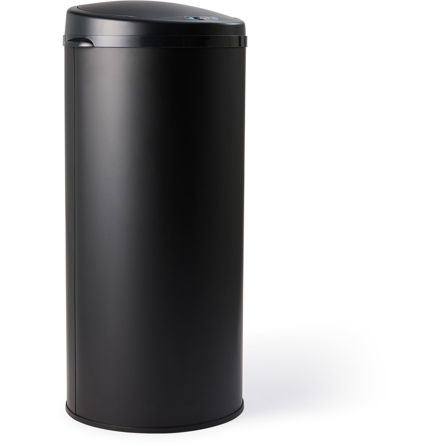 Brilliant Basics Matte Sensor Rubbish Bin 30L - Black