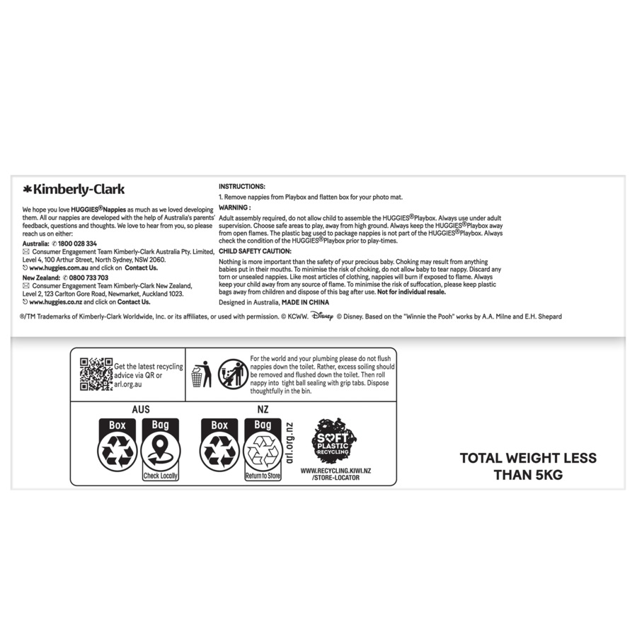 Huggies Infant Nappies Size 2 (4-8kg) 144 Pack