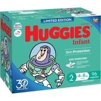 Huggies Infant Nappies Size 2 (4-8kg) 96 Pack