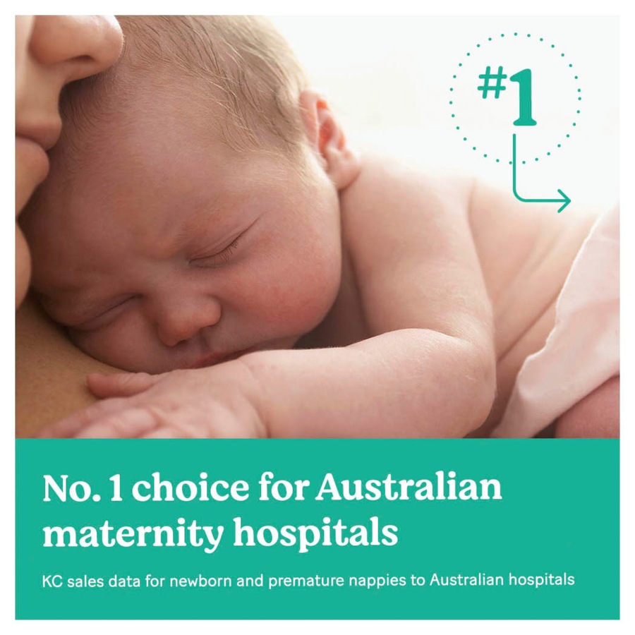 Huggies Newborn Nappies Size 1 (up to 5kg) 108 Pack