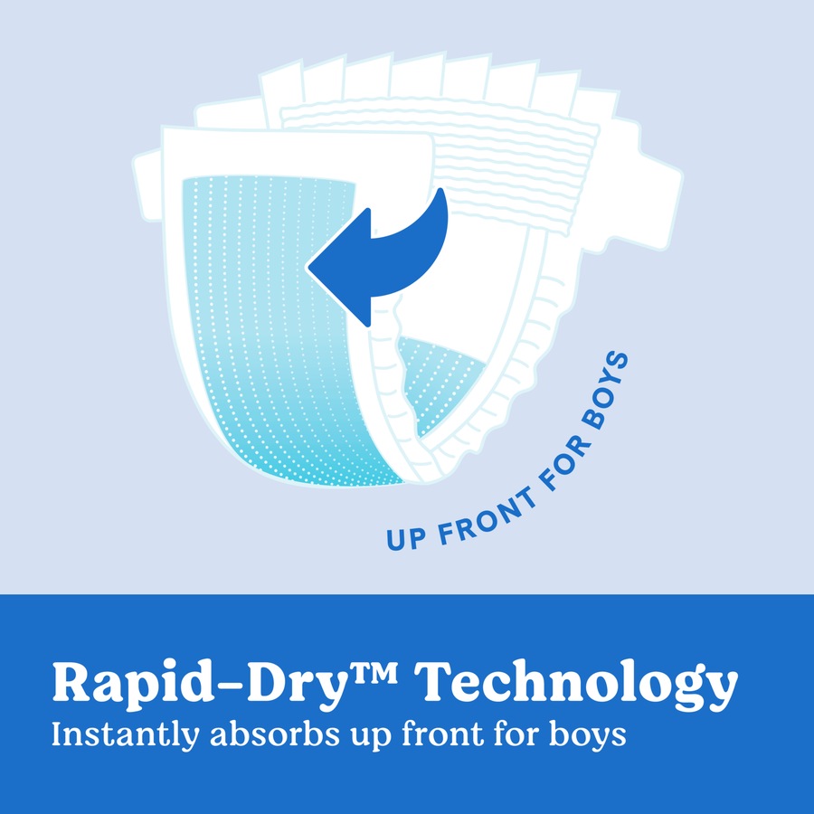 Huggies Ultra Dry Nappies Boys Size 3 (6-11kg) 90 Pack