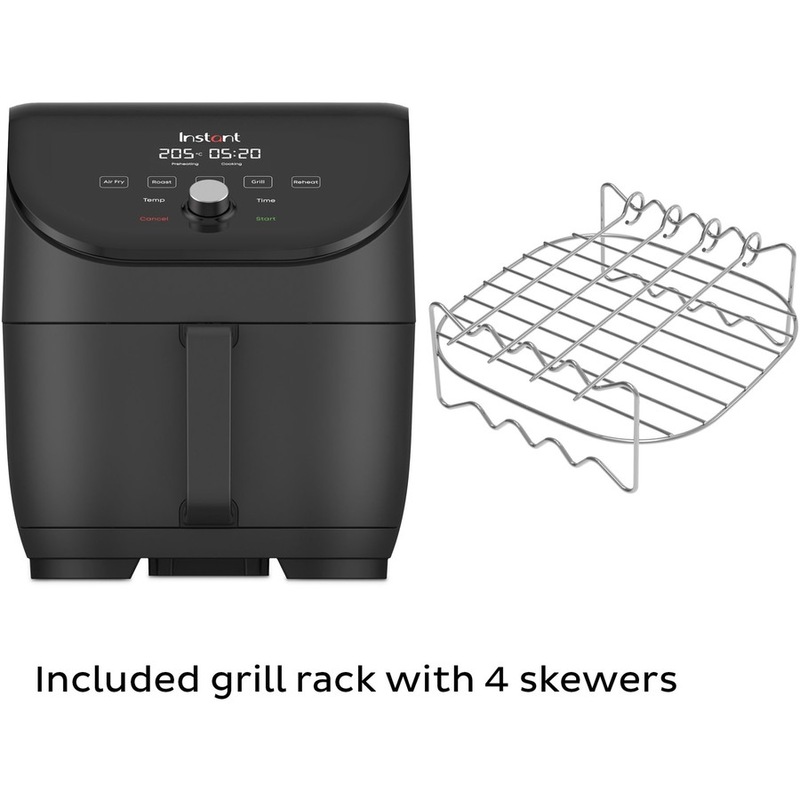 Buy Instant Vortex Slim 5in1 Air Fryer 5.7L with Grill Rack and 4
