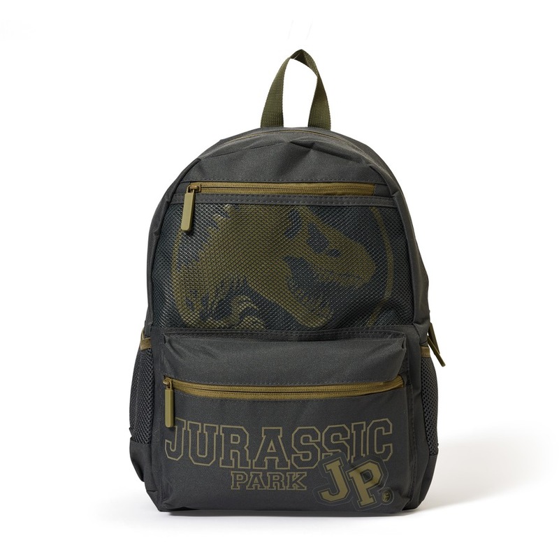 Buy Jurassic Park Kids Backpack Green & Black MyDeal