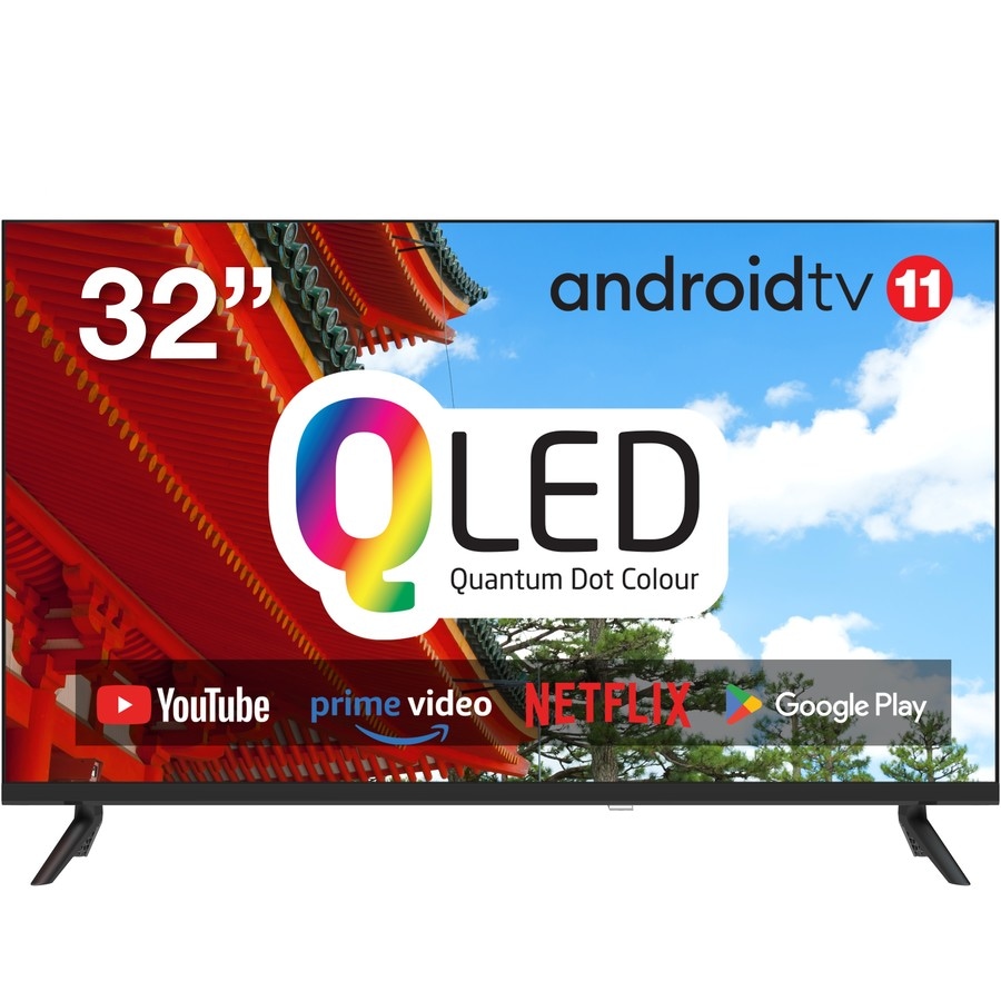 JVC 32" Edgeless FHD QLED Android TV - LT-32NQ5155A