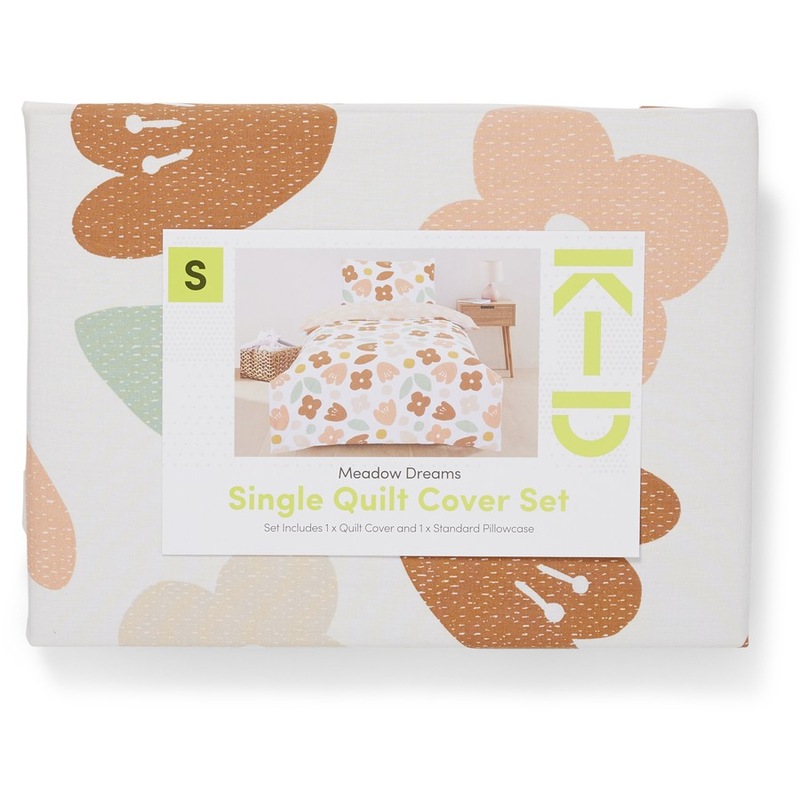 Buy KD 180 Thread Count Quilt Cover Set Meadow Dreams MyDeal
