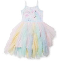 K-D Kids Unicorn Party Tutu Dress - Rainbow