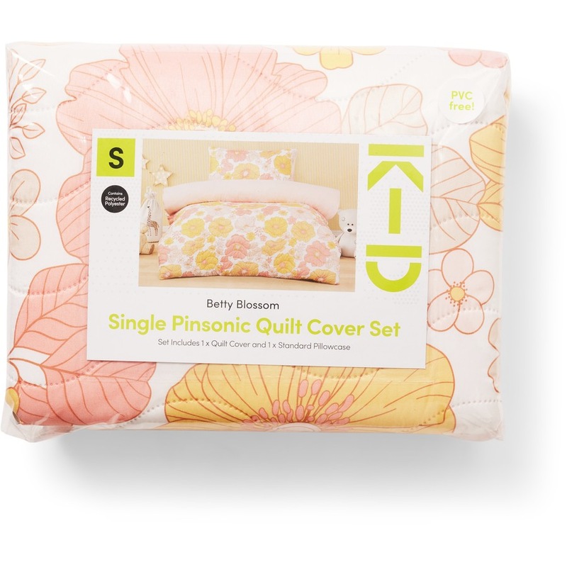 Buy KD Pinsonic Quilt Cover Set Betty Blossom MyDeal