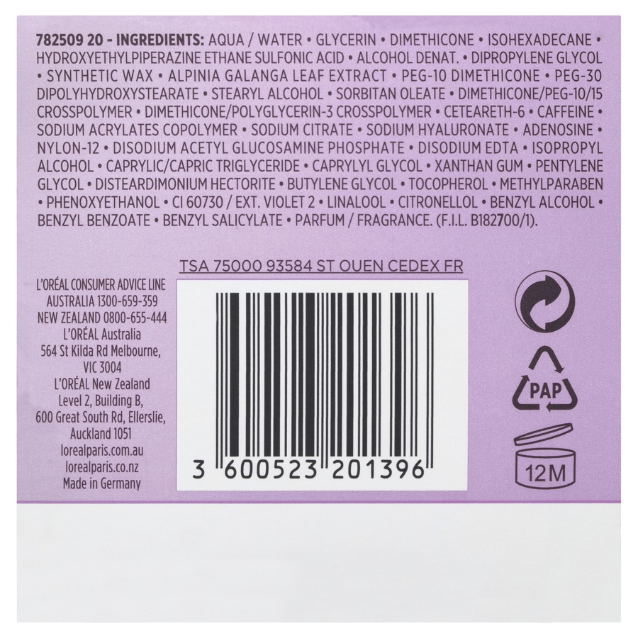 L'Oreal Paris Dermo Revitalift Filler Night Cream 50mL