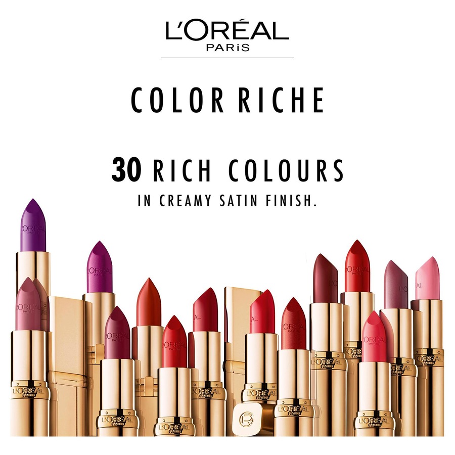 L'Oreal Paris Color Riche Satin Lipstick - 110 Made In Paris