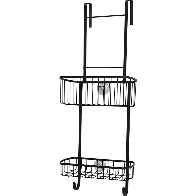 Buy L.T. Williams Over Screen Shower Caddy - Black - MyDeal