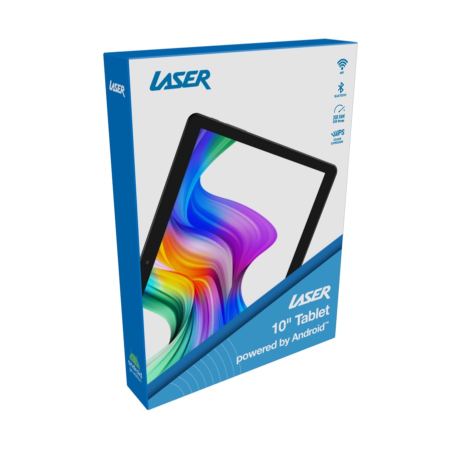 Laser 10-inch IPS Tablet - Black