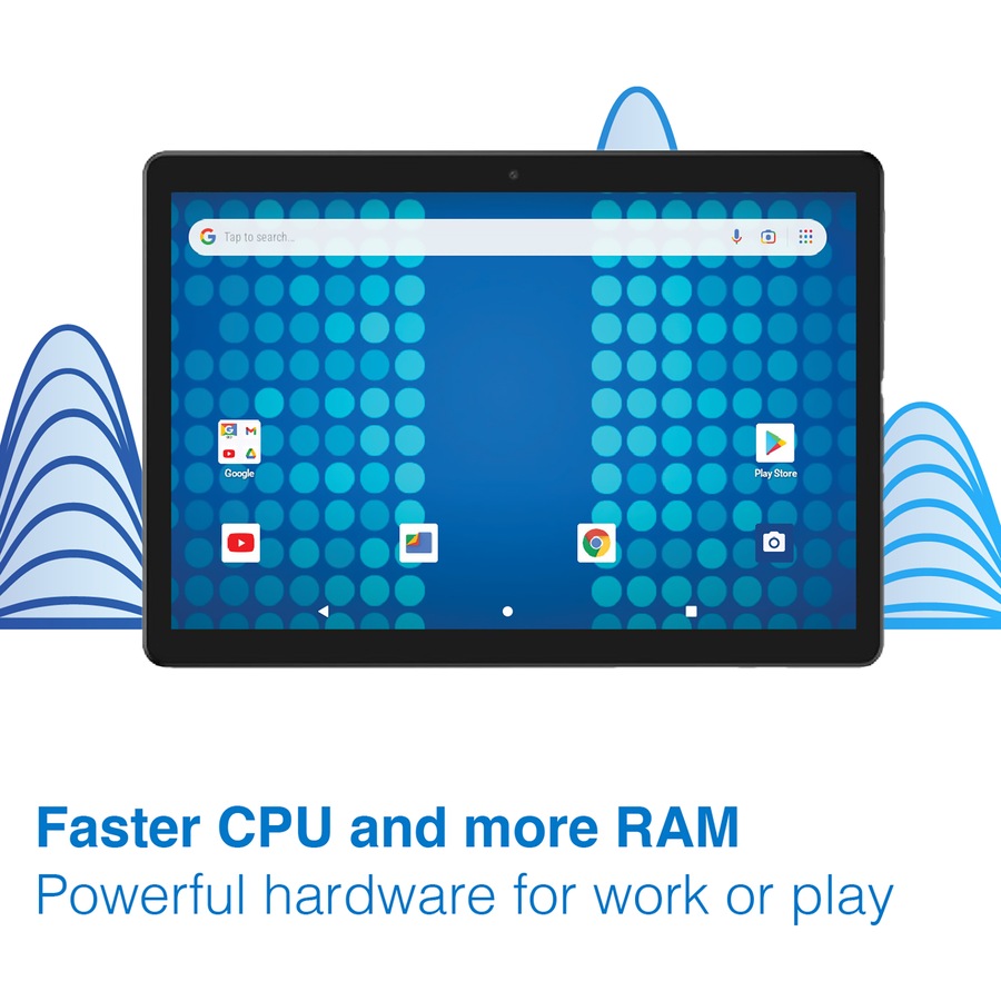 Laser 10-inch IPS Tablet - Black