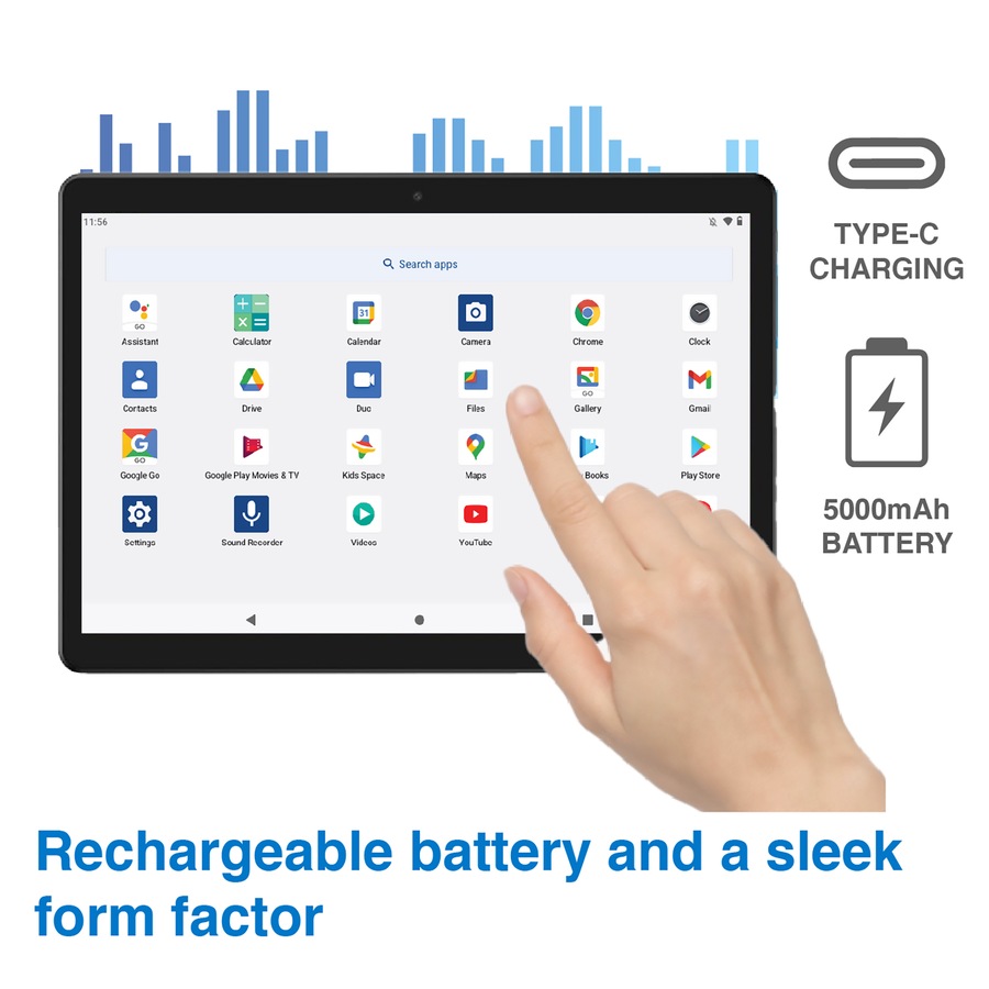 Laser 10-inch IPS Tablet - Black