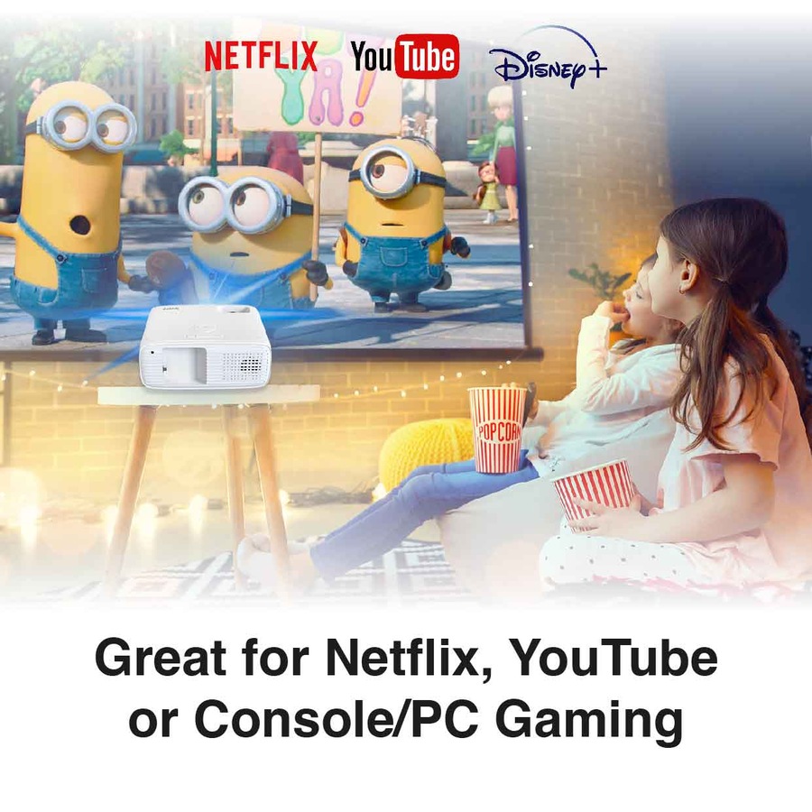 Laser 1080P LED Projector with DVD Player and WiFi Casting