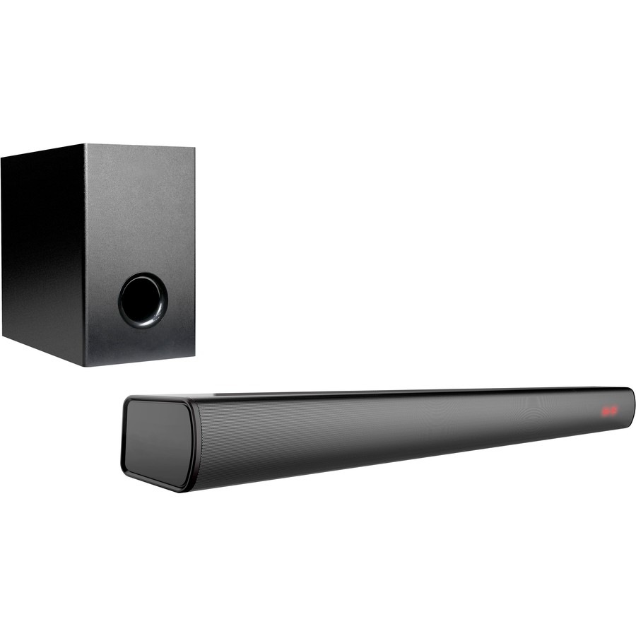 Laser 2.1 Channel Soundbar with Wired Subwoofer**