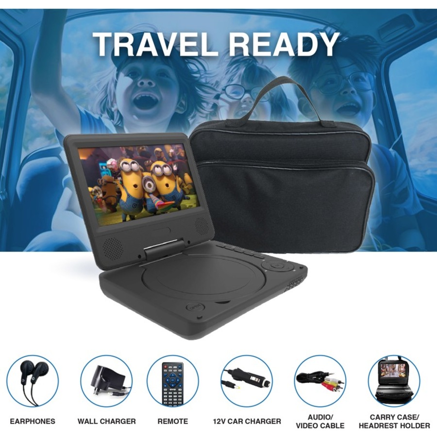 Laser 7-inch Portable DVD Player