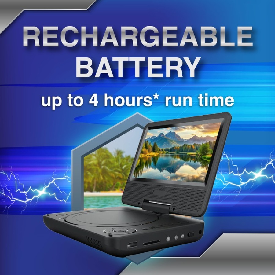 Laser 7-inch Portable DVD Player