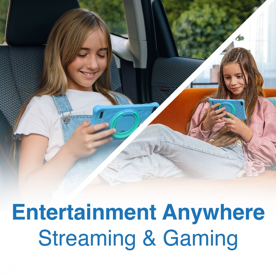 Laser 7" Tablet with Bumper Case - Blue