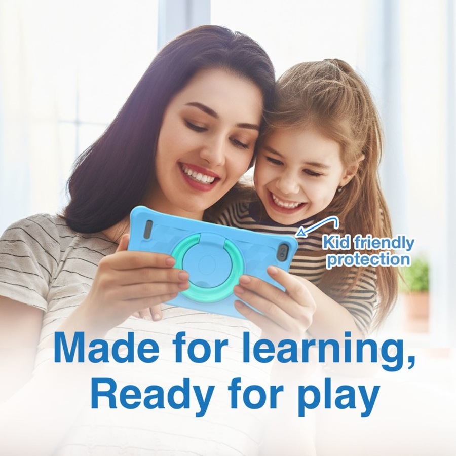 Laser 7" Tablet with Bumper Case - Blue