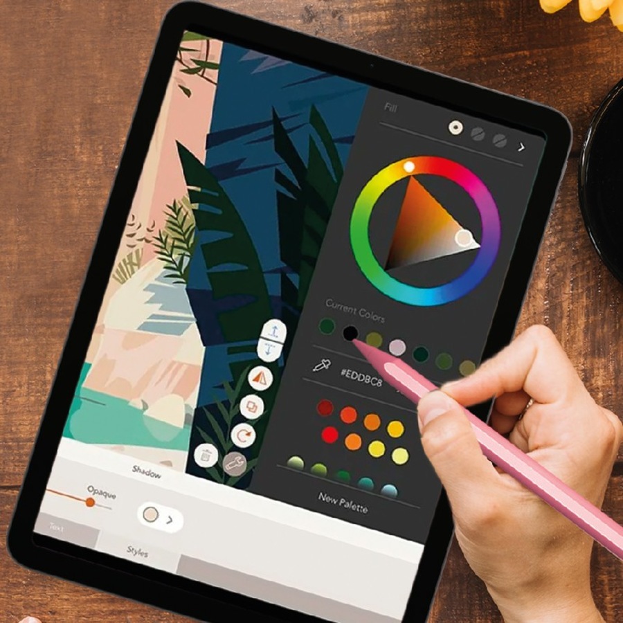 Laser Active Stylus for iPad - Pink