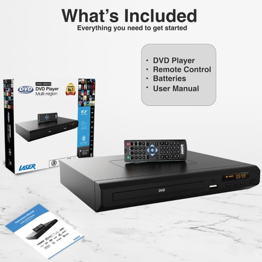 Laser Multi Region DVD Player