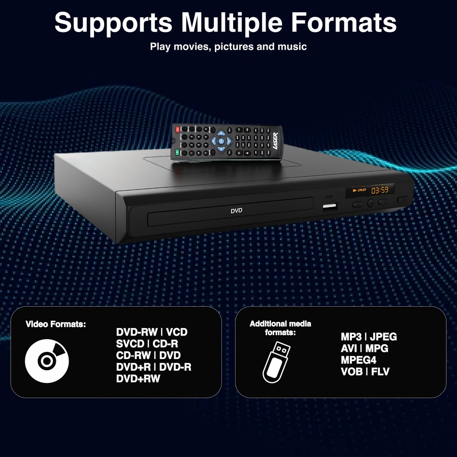 Laser Multi Region DVD Player