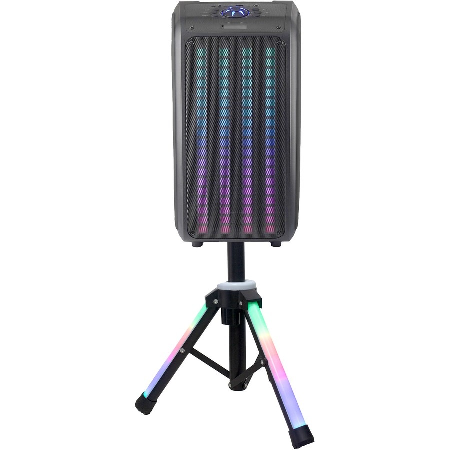Laser Portable Party Speaker with LED Stand
