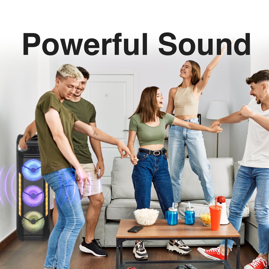 Laser RGB LED Party Speaker