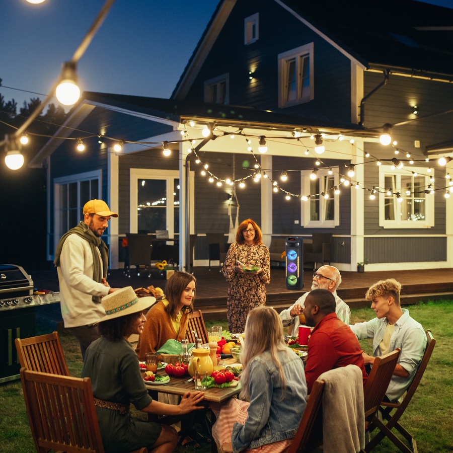 Laser RGB LED Party Speaker