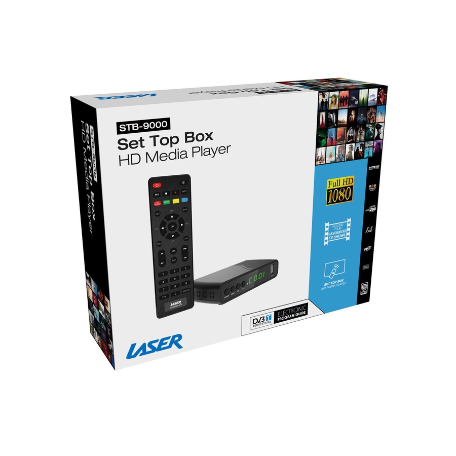 Laser Set Top Box HD Media Player