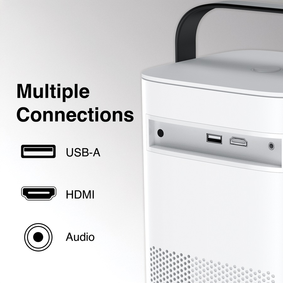 Laser Smart 1080p Projector with Built-in Android TV