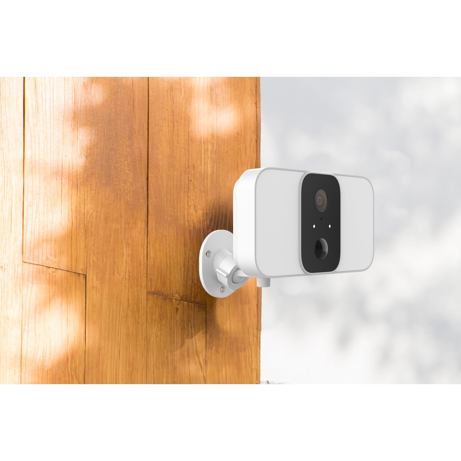 Laser Smart Home Battery Full HD Camera with Floodlight