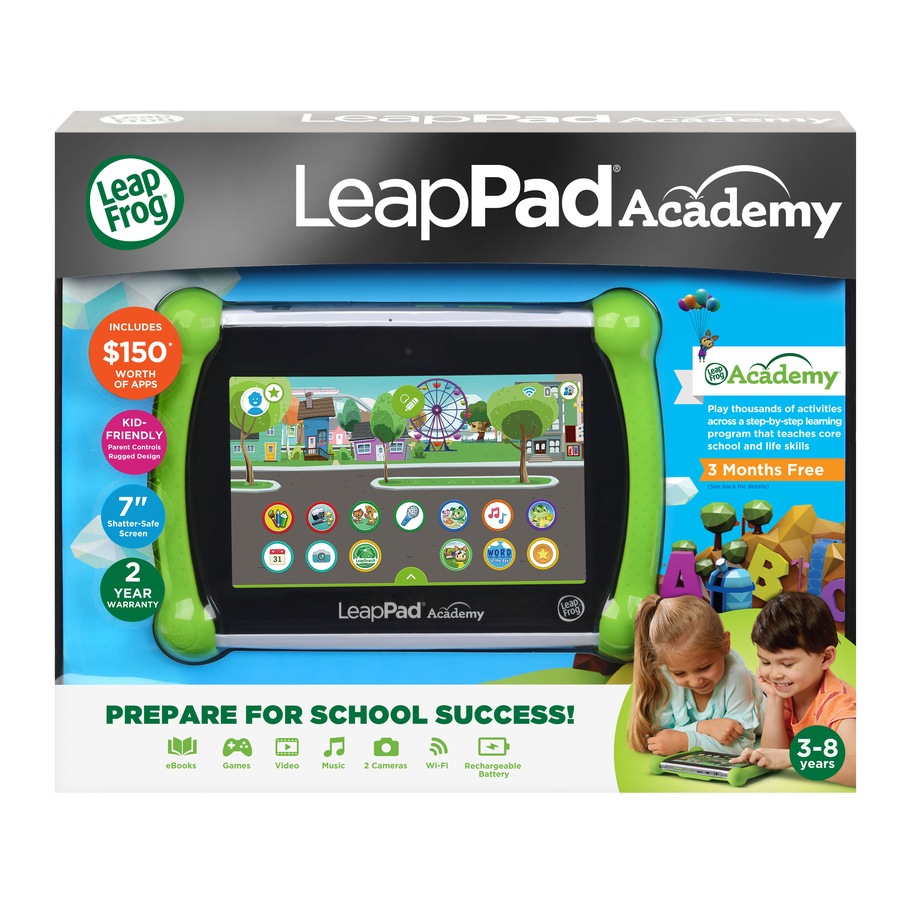 LeapFrog LeapPad Academy Kids Tablet - Green
