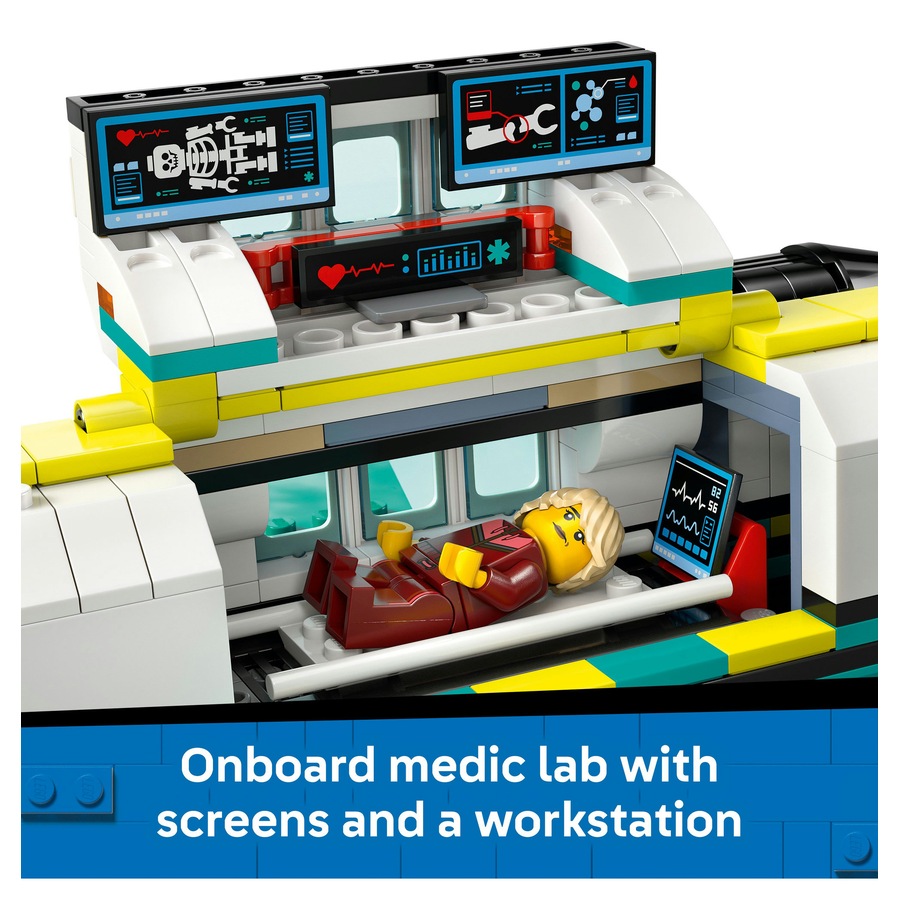 LEGO City Emergency Air Ambulance Airplane 60465