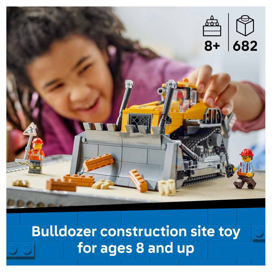 LEGO City Yellow Bulldozer 60466